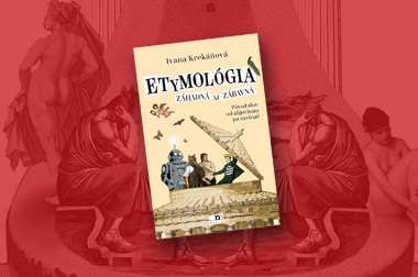 Obálka knihy Etymológia záhadná aj zábavná, pozadie detail knižnej ilustrácie